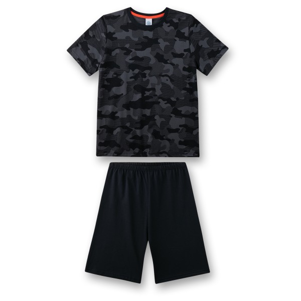 Sanetta - Kid's Pyjama 1/2 245839 - Alltagsunterwäsche Gr 140 schwarz