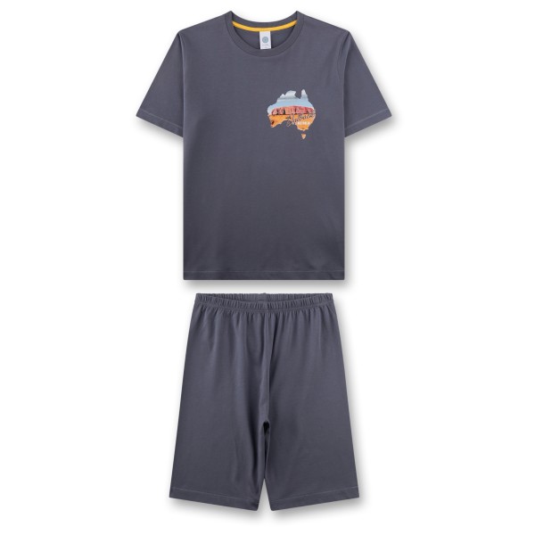 Sanetta - Kid's Pyjama 1/2 246054 - Alltagsunterwäsche Gr 140 blau