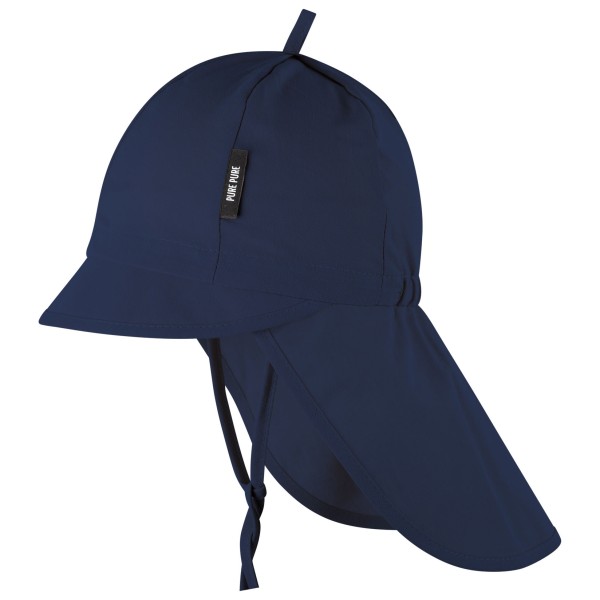 Pure Pure - Kid's Mini-Nackenschutz Uni - Cap Gr 45 cm blau