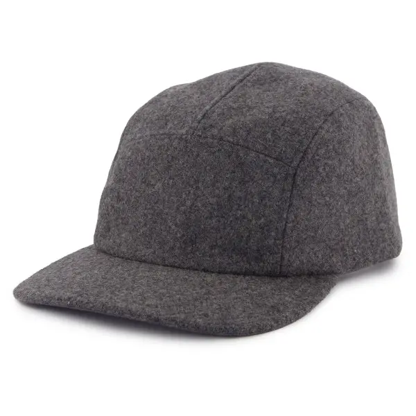 Stoic - LaisvallSt. 5 Panel Wool Winter Cap - Cap Gr One Size grau