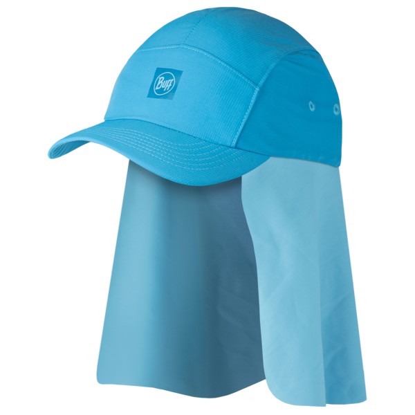 Buff - Kid's Desert Cap - Cap Gr One Size blau