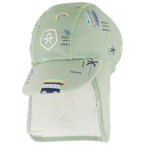 Color Kids - Kid's Hat AOP - Cap Gr 50 cm grün