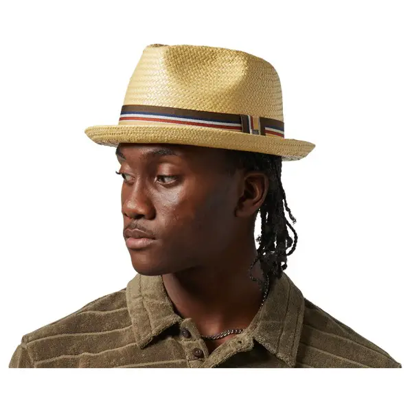 Brixton - Castor Fedora - Hut Gr L - 60 cm braun