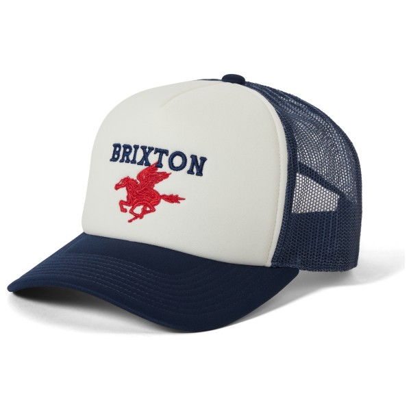 Brixton - Pegasus Curved Netplus Medium Profile Trucker - Cap Gr One Size blau/grau