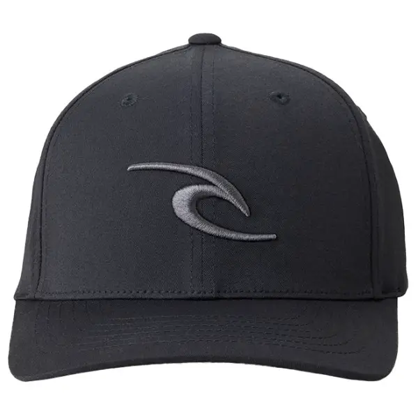 Rip Curl - Tepan 2.0 Flexfit Cap - Cap Gr One Size grau/schwarz