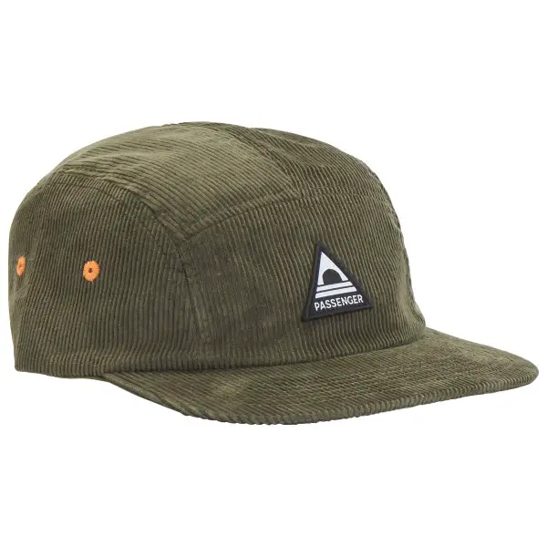 Passenger - Fixie Recycled 5 Panel Cap 2.0 - Cap Gr One Size oliv