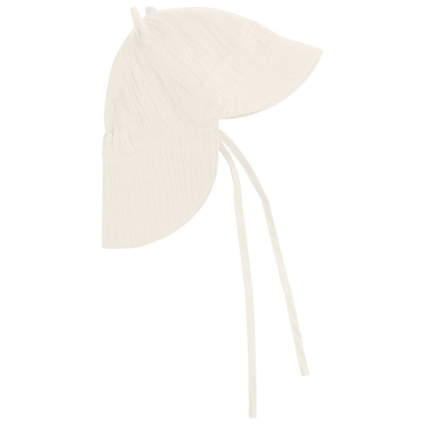Huttelihut - Kid's Summer Hat Ears Muslin - Hut Gr 52 cm - 2-4 Years weiß