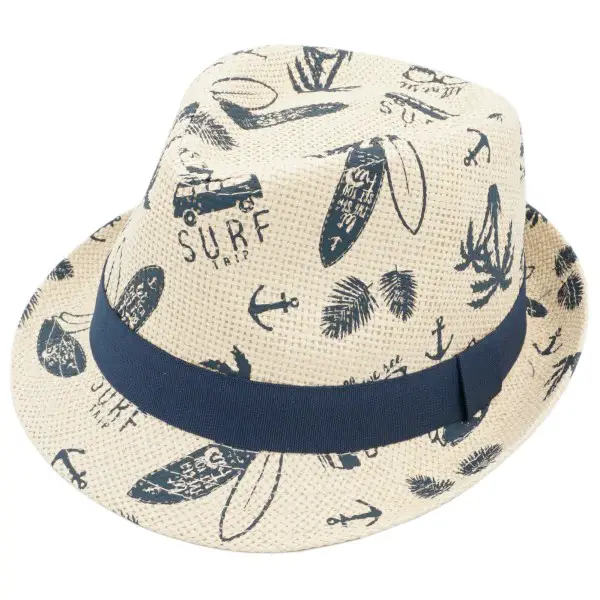 maximo - Boy's Trilby Surf - Hut Gr 51 cm beige