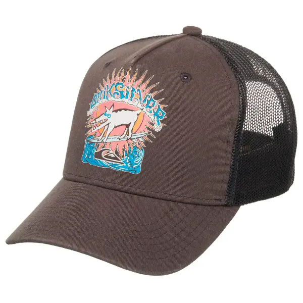 Quiksilver - Kid's Decades Cotton Trucker - Cap Gr One Size braun
