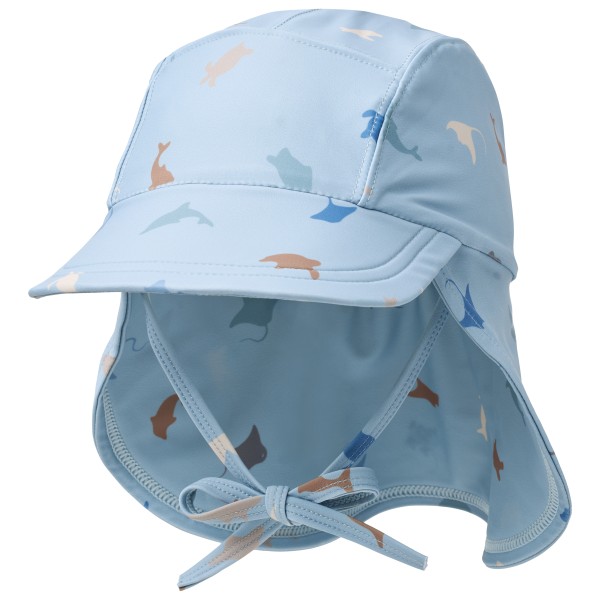 WHEAT - Kid's UV Sun Hat Tonga - Cap Gr 48-51 cm blau
