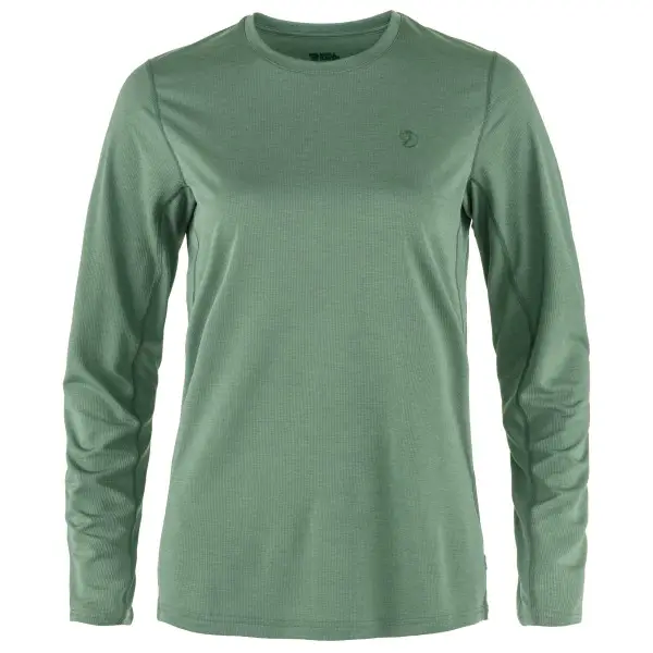 Fjällräven - Women's Abisko Day Hike L/S - Funktionsshirt Gr XS grün