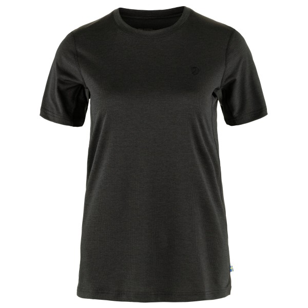 Fjällräven - Women's Abisko Day Hike S/S - Funktionsshirt Gr S schwarz