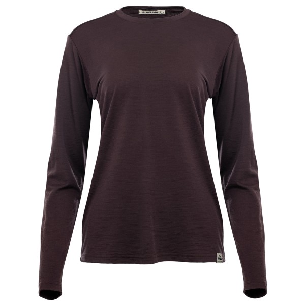 Aclima - Women's Lightwool 180 Crewneck - Merinoshirt Gr XS grau