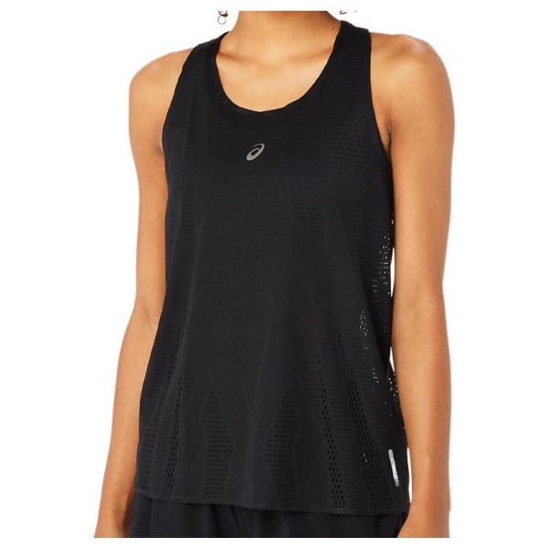 Asics - Women's Metarun Tank - Tank Top Gr L schwarz