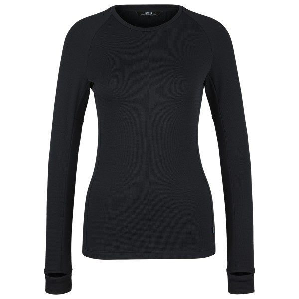 Stoic - Women's MerinoSoft245 TuleboSt. L/S - Merinoshirt Gr M schwarz