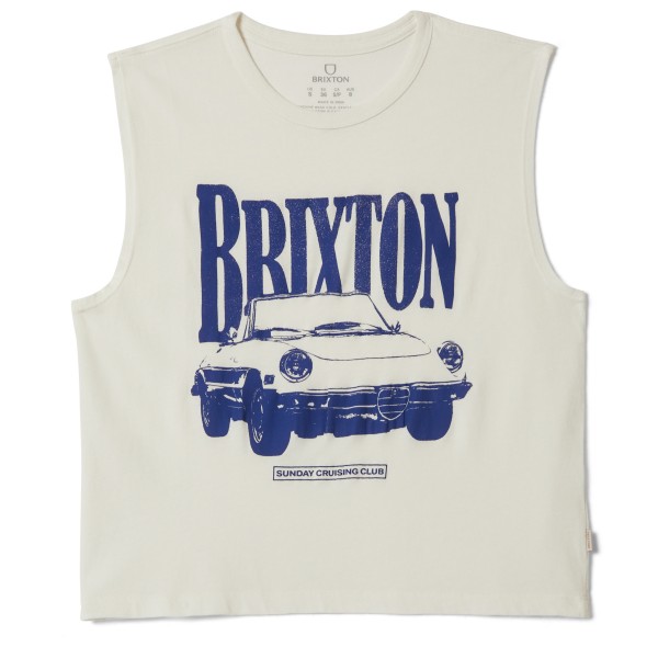 Brixton - Women's Sunday Cruising Club Muscle Tank - Tank Top Gr XS beige