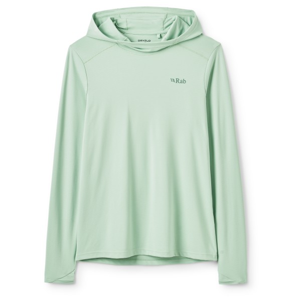 Rab - Women's Force Hoody - Funktionsshirt Gr 36 grün