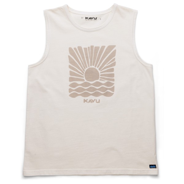 KAVU - Women's Summertown - Tank Top Gr XL grau/weiß