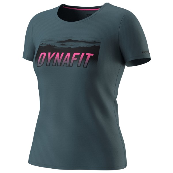 Dynafit - Women's Transalper Graphic S/S Tee - Funktionsshirt Gr XS blau