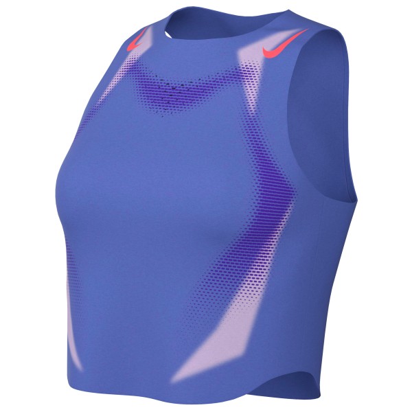 Nike - Women's AeroSwift DF ADV Cropped Running Tank Top - Tank Top Gr XS blau