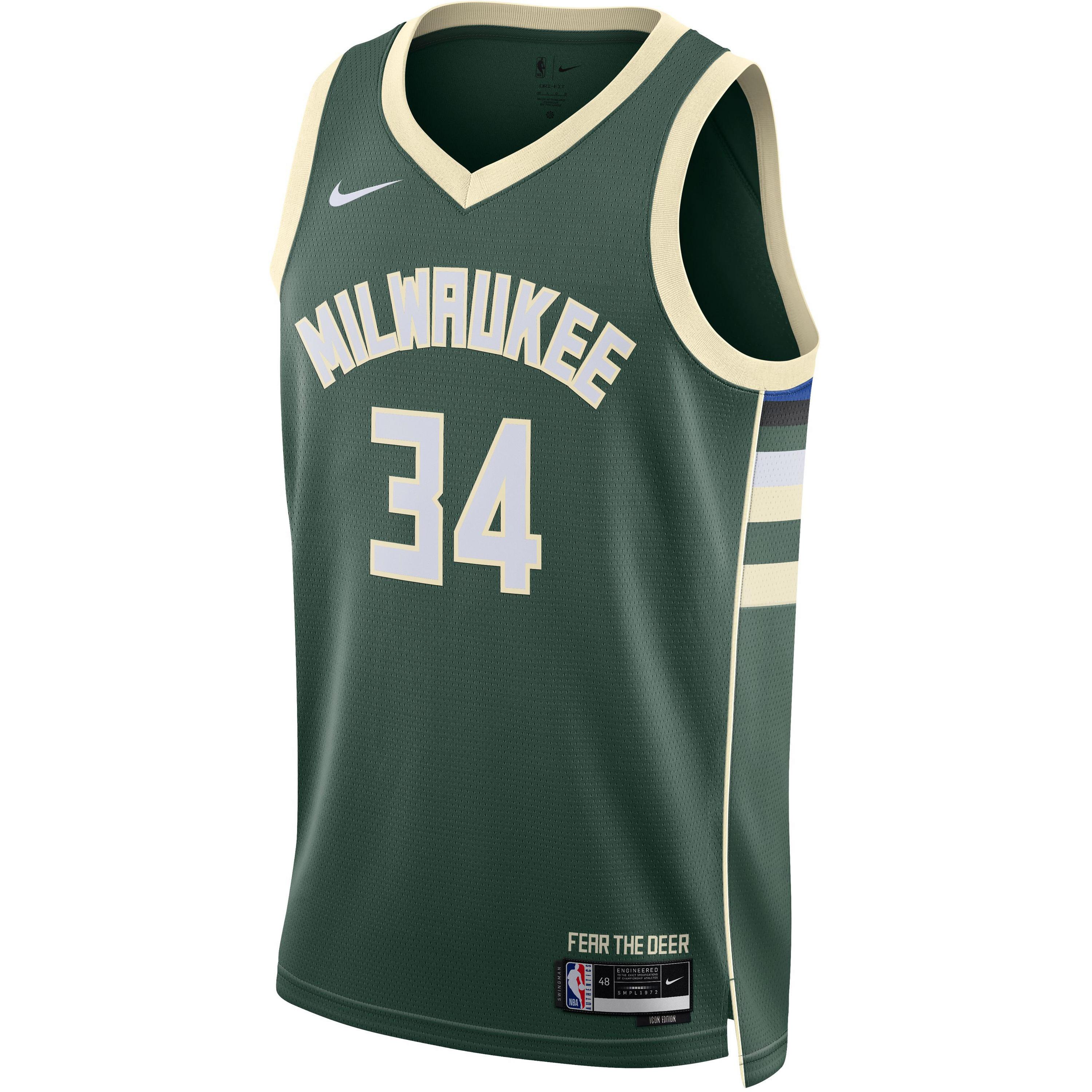 Nike Giannis Antetokounmpo Milwaukee Bucks Spielertrikot Herren