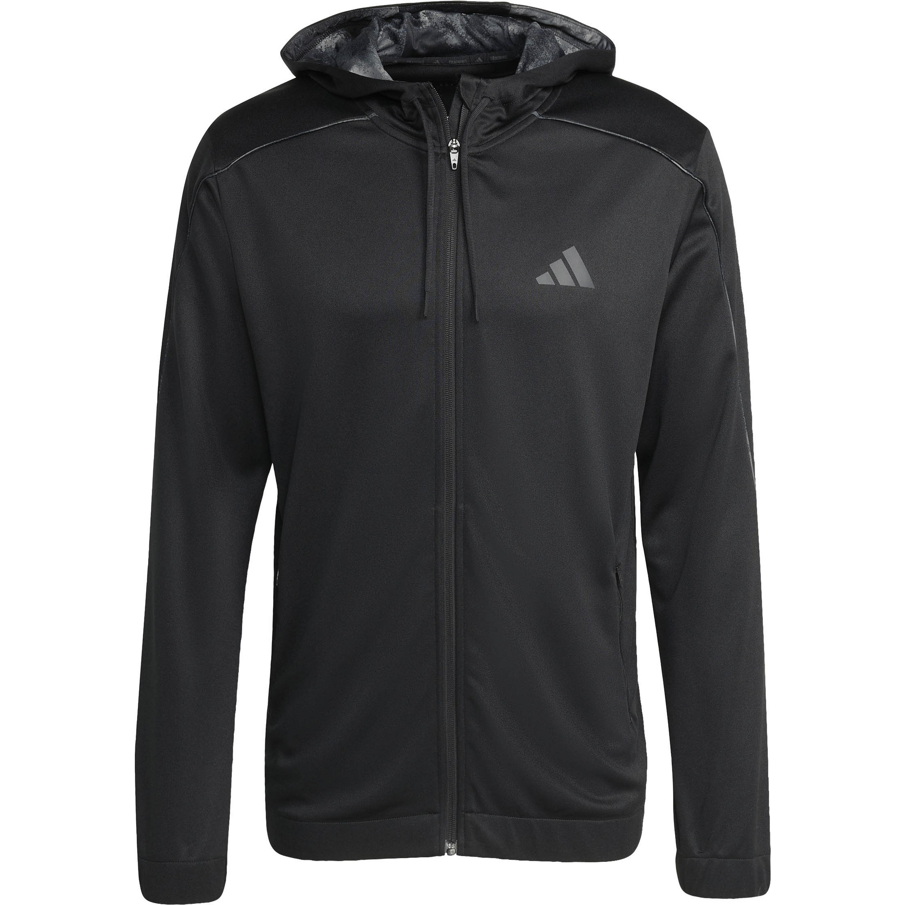 adidas TRAIN ESSENTIALS SEASONALS Kapuzenjacke Herren