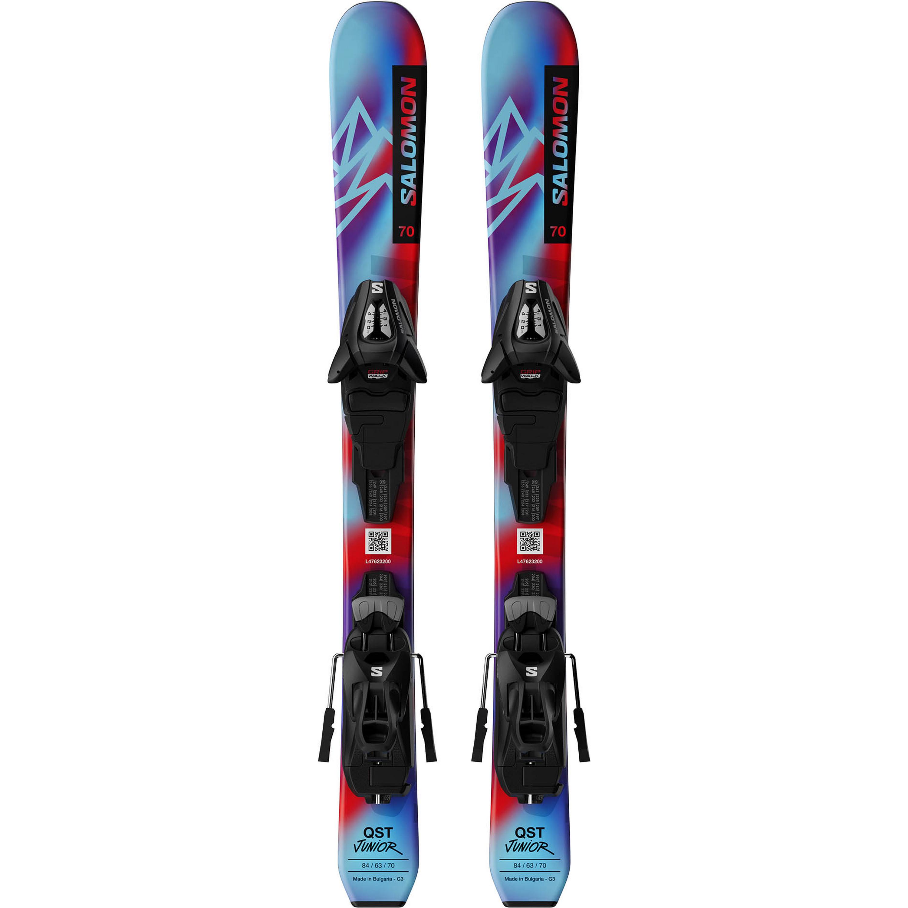 Salomon QST XS and C5 All-Mountain Ski Kinder
