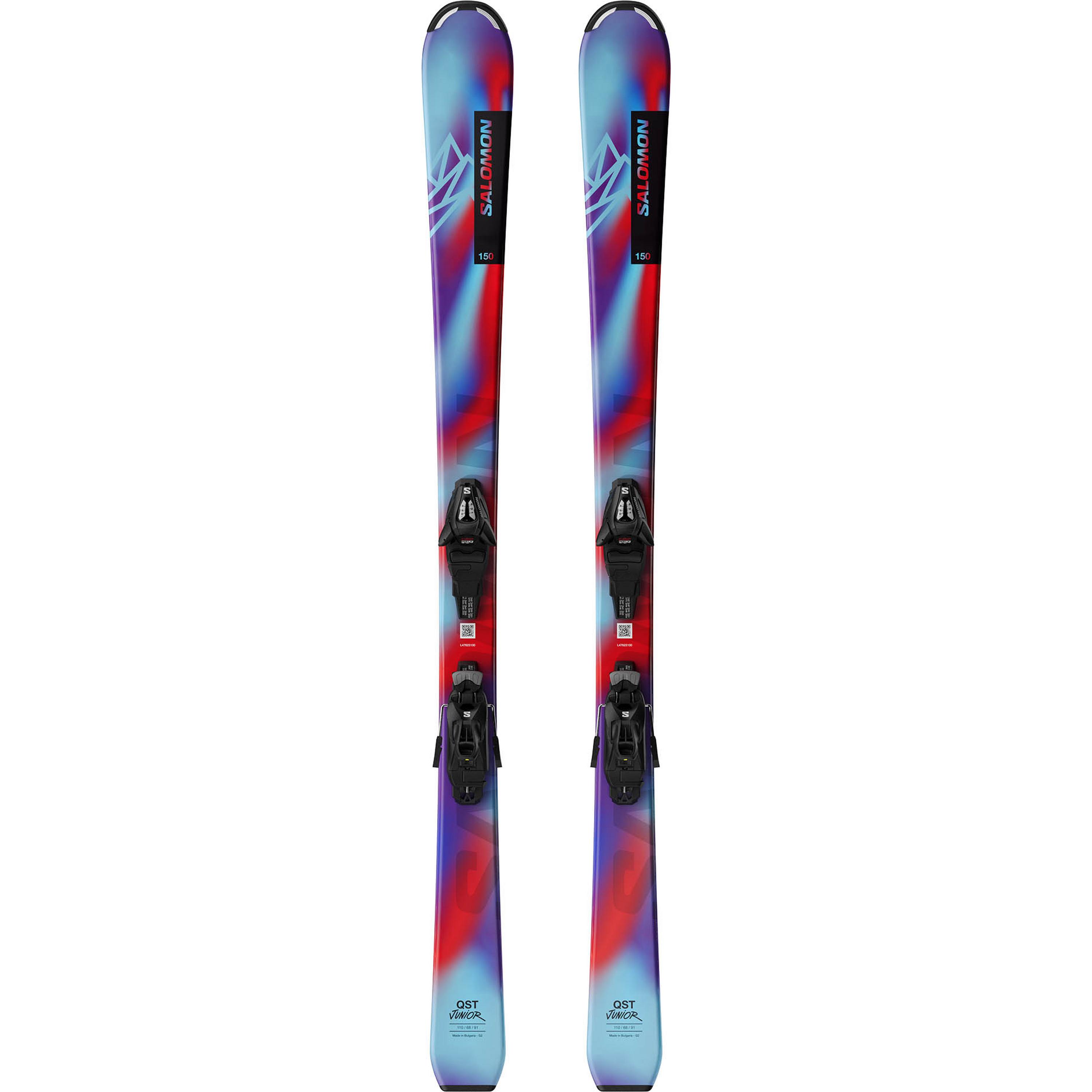 Salomon QST S and C5 All-Mountain Ski Kinder