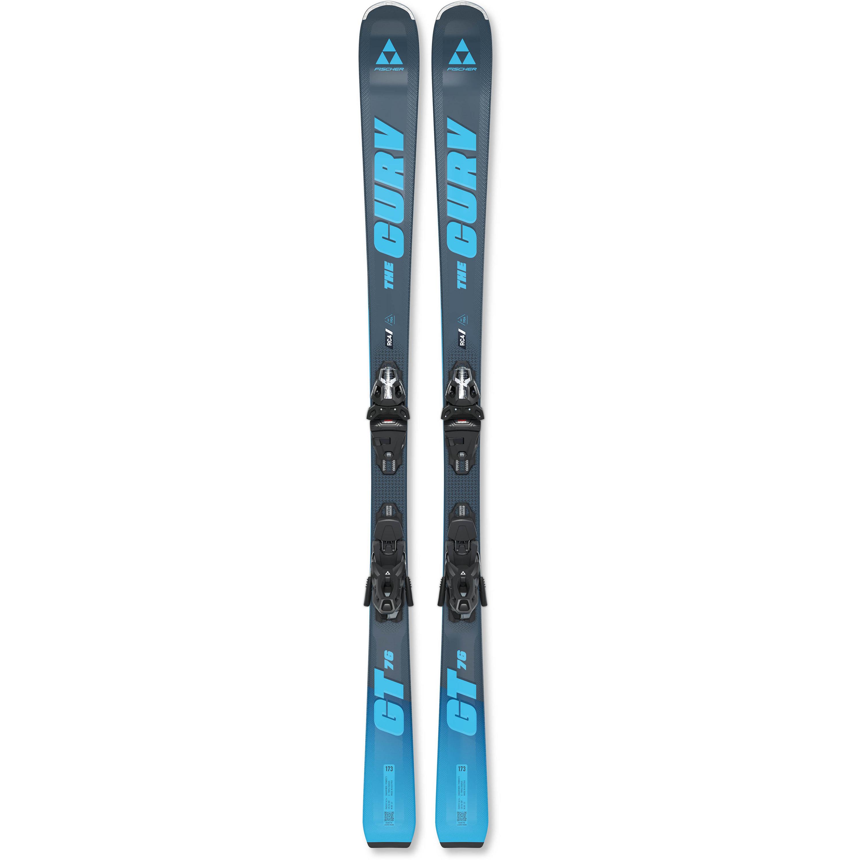 Fischer THE CURV GT 76 TPR + RSW 10 PR Carving Ski