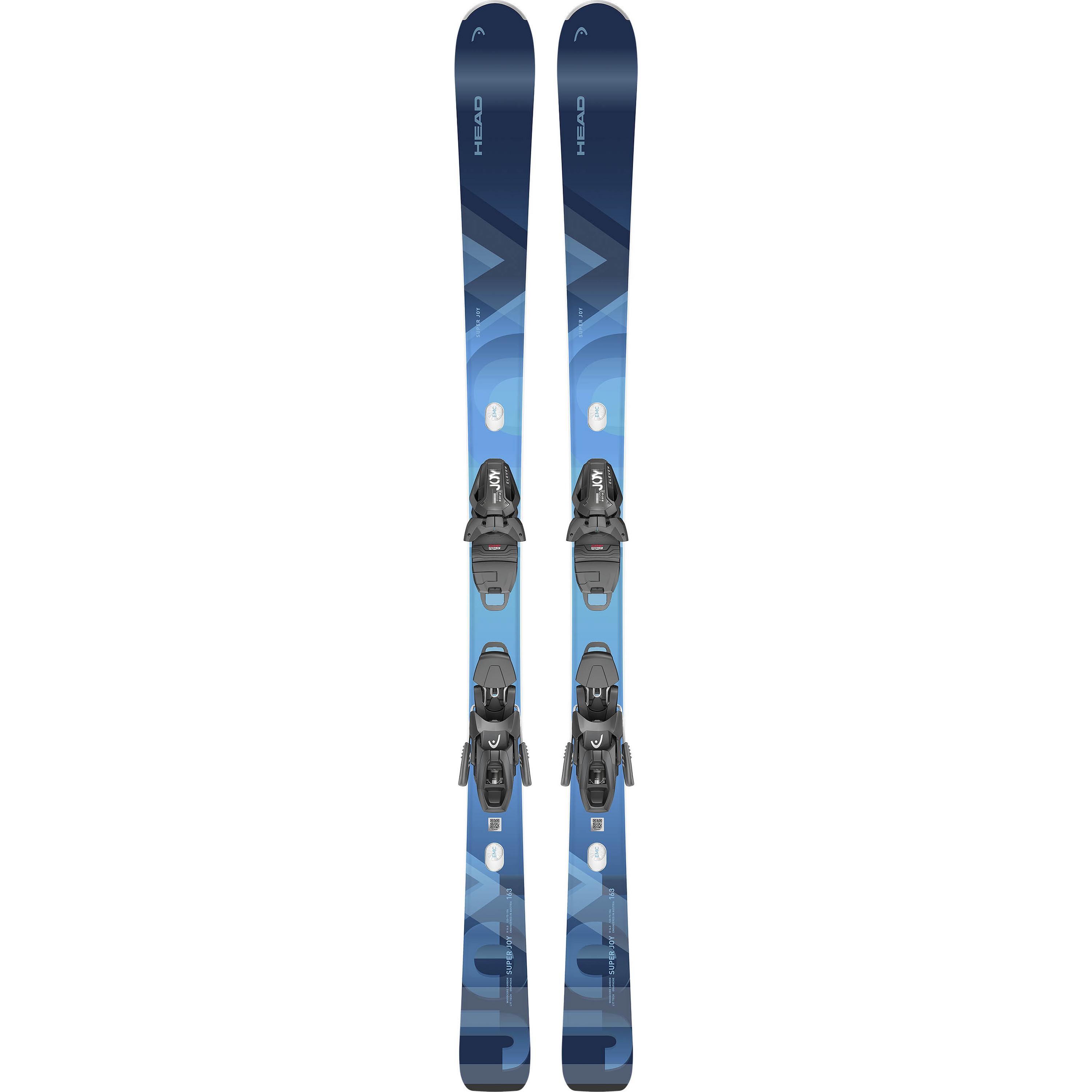 HEAD e-super Joy SW + JOY 11 GW SLR Carving Ski Damen