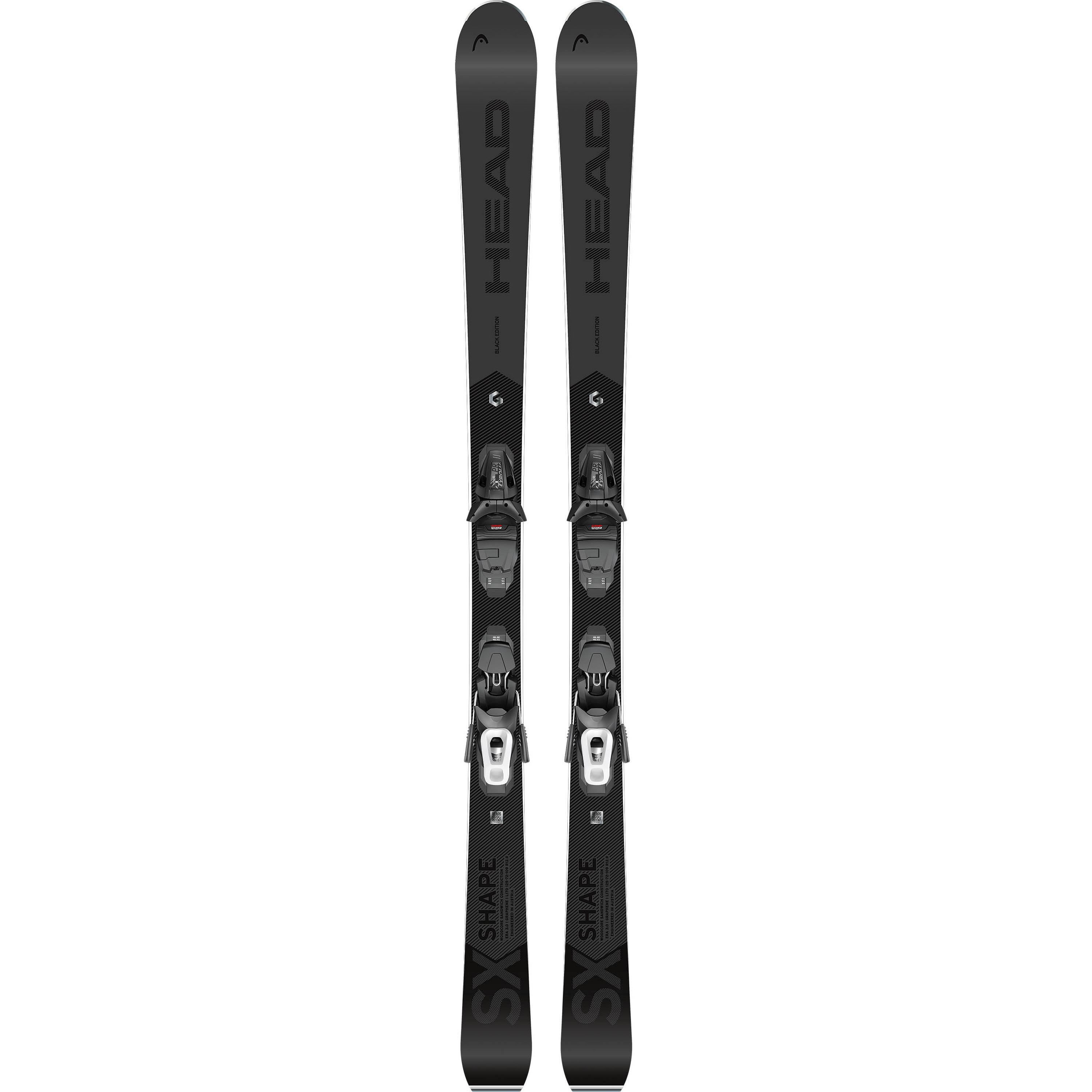 HEAD Shape SX Black Edt. SW + PR 11 GW Carving Ski