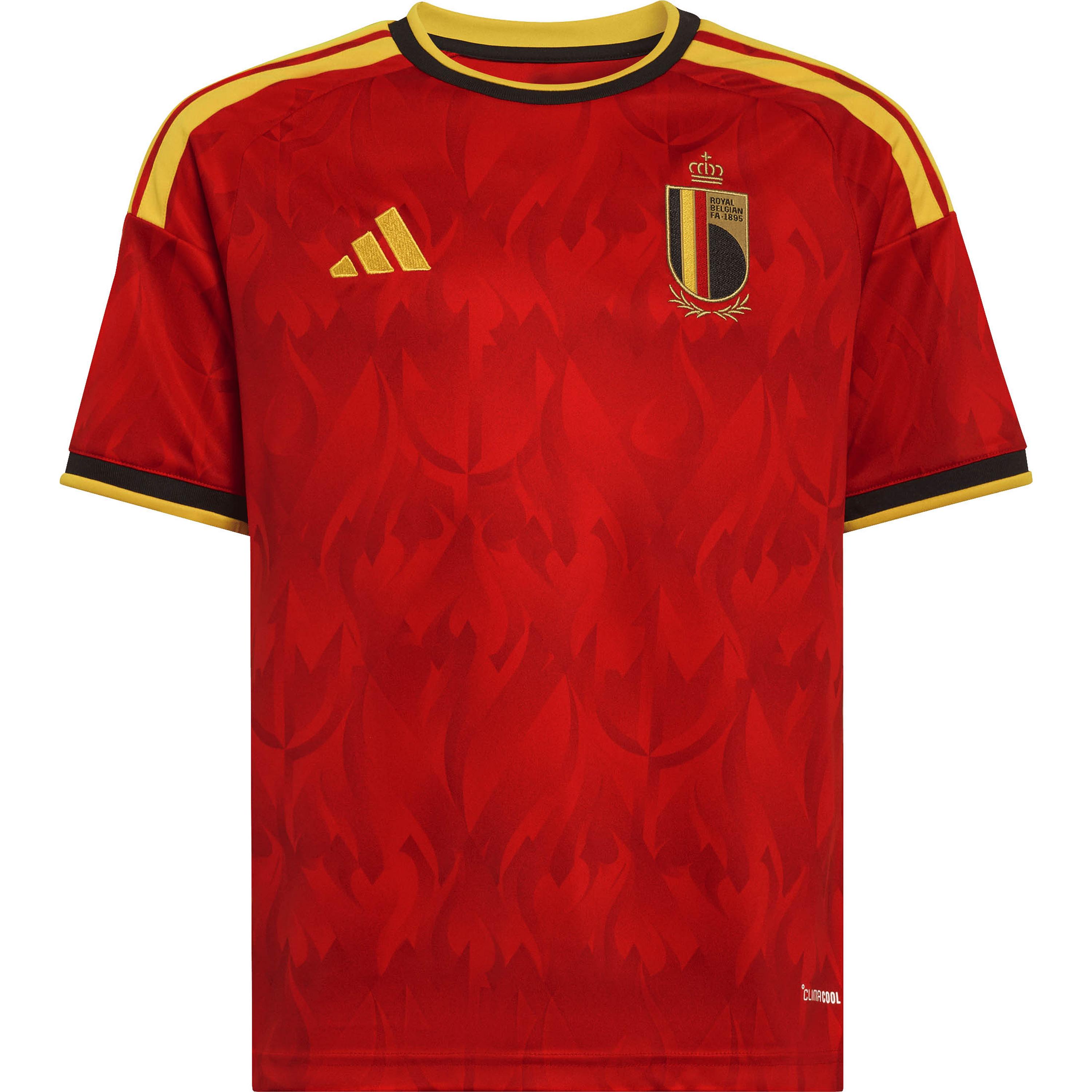 adidas WM 2026 Belgien Heim Teamtrikot Kinder