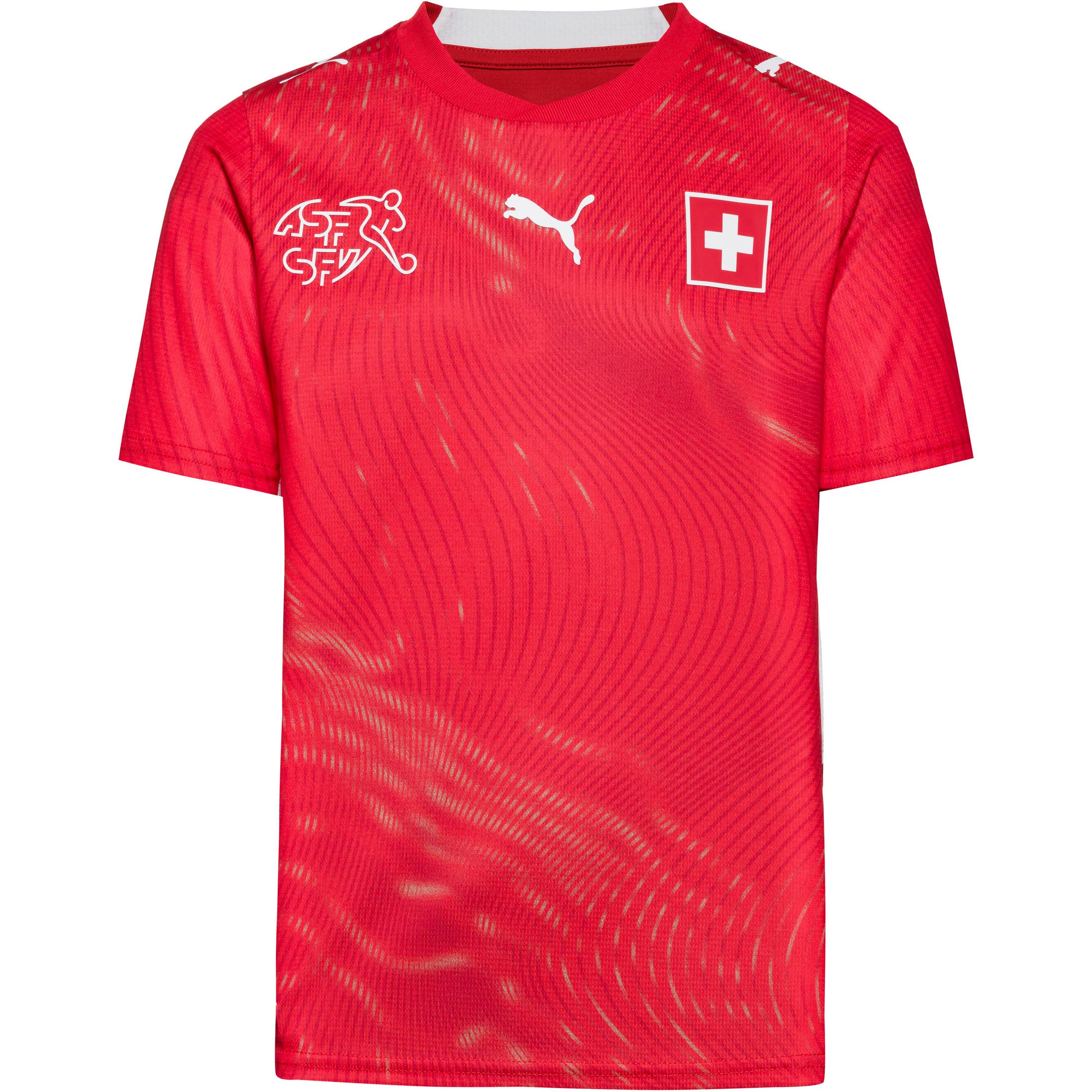 PUMA WM 2026 Schweiz Heim Teamtrikot Kinder