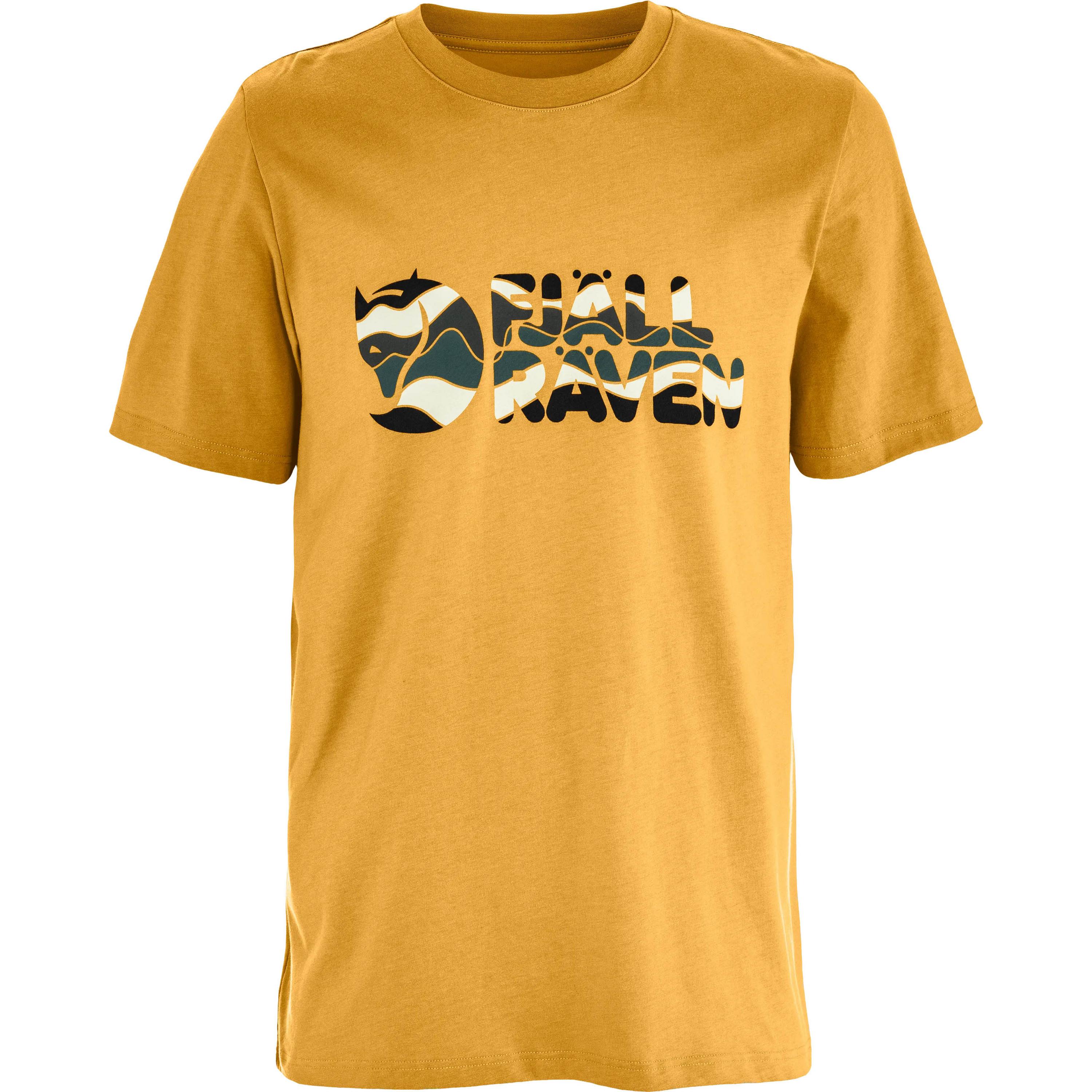 FJÄLLRÄVEN Multicolor Logo T-Shirt Herren