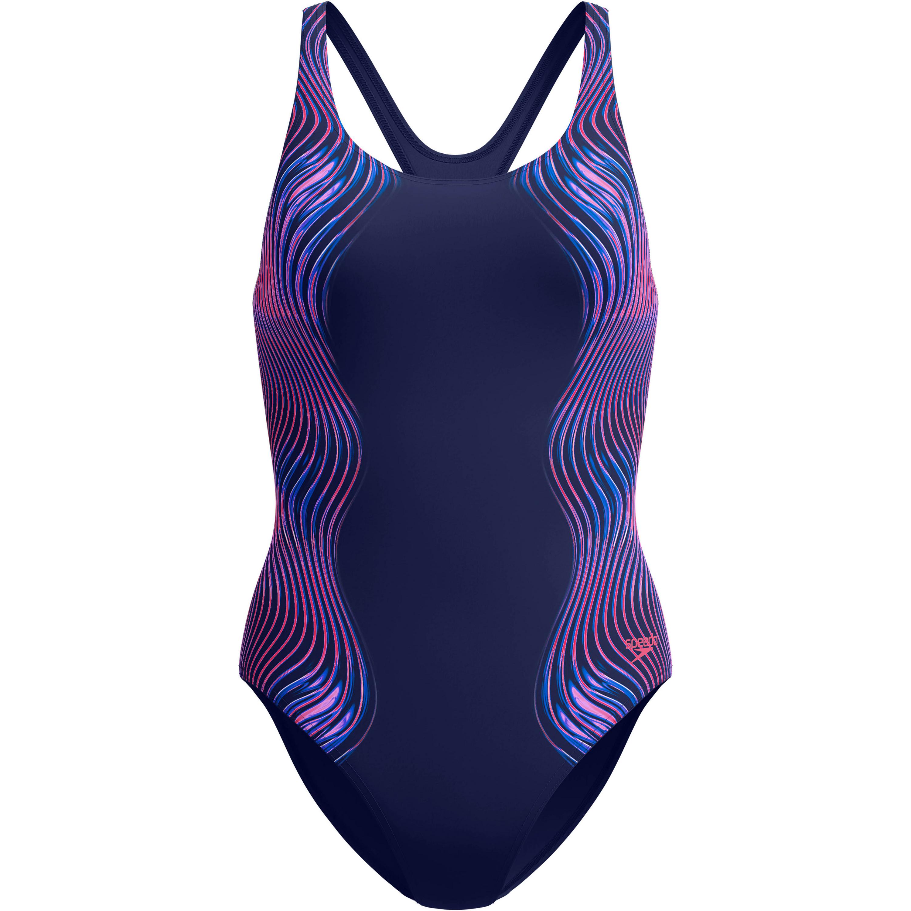 SPEEDO PRINT MEDALIST Badeanzug Damen