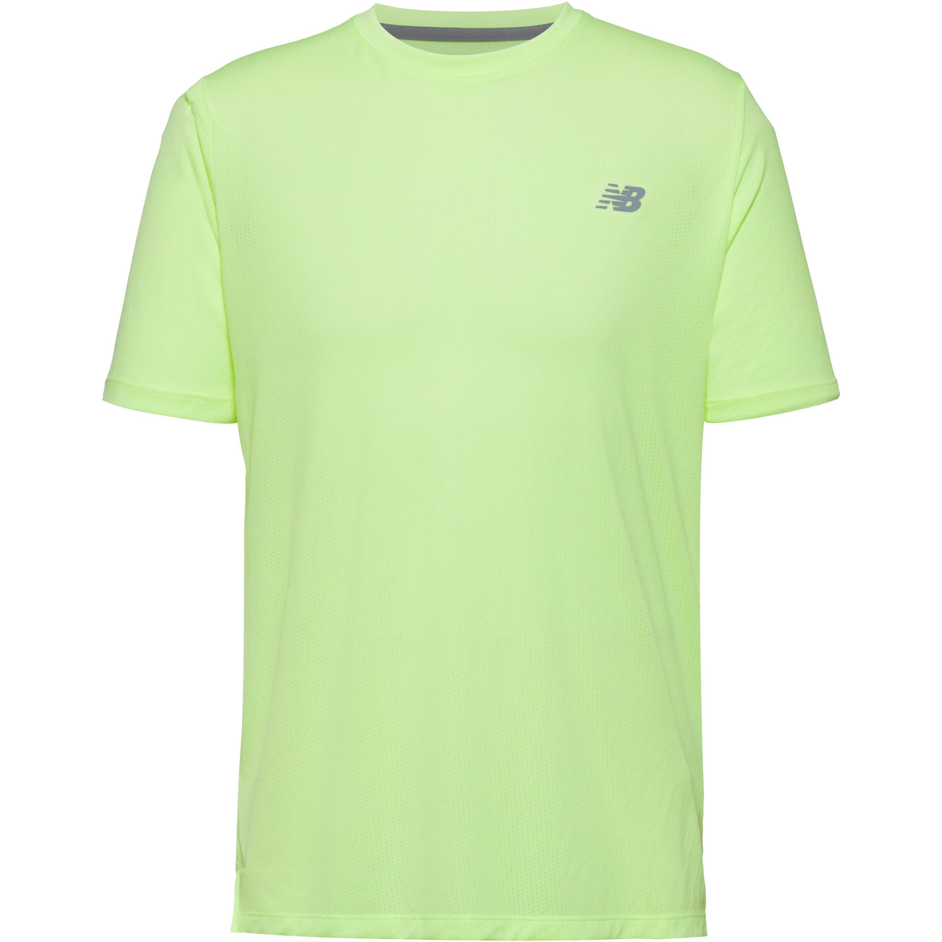 NEW BALANCE Mens Running SS Top Funktionsshirt Herren