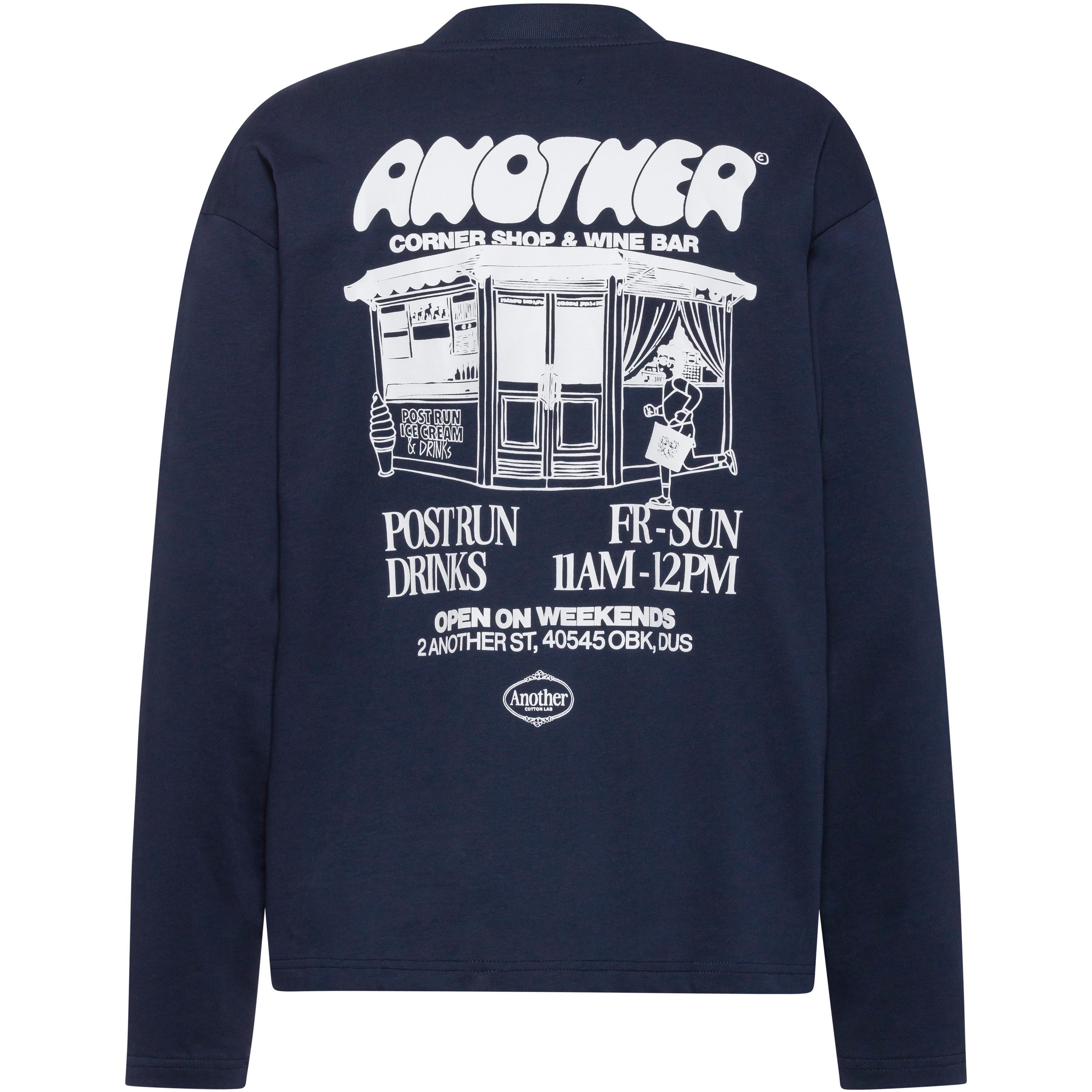 Another Cotton Lab Another Corner Langarmshirt