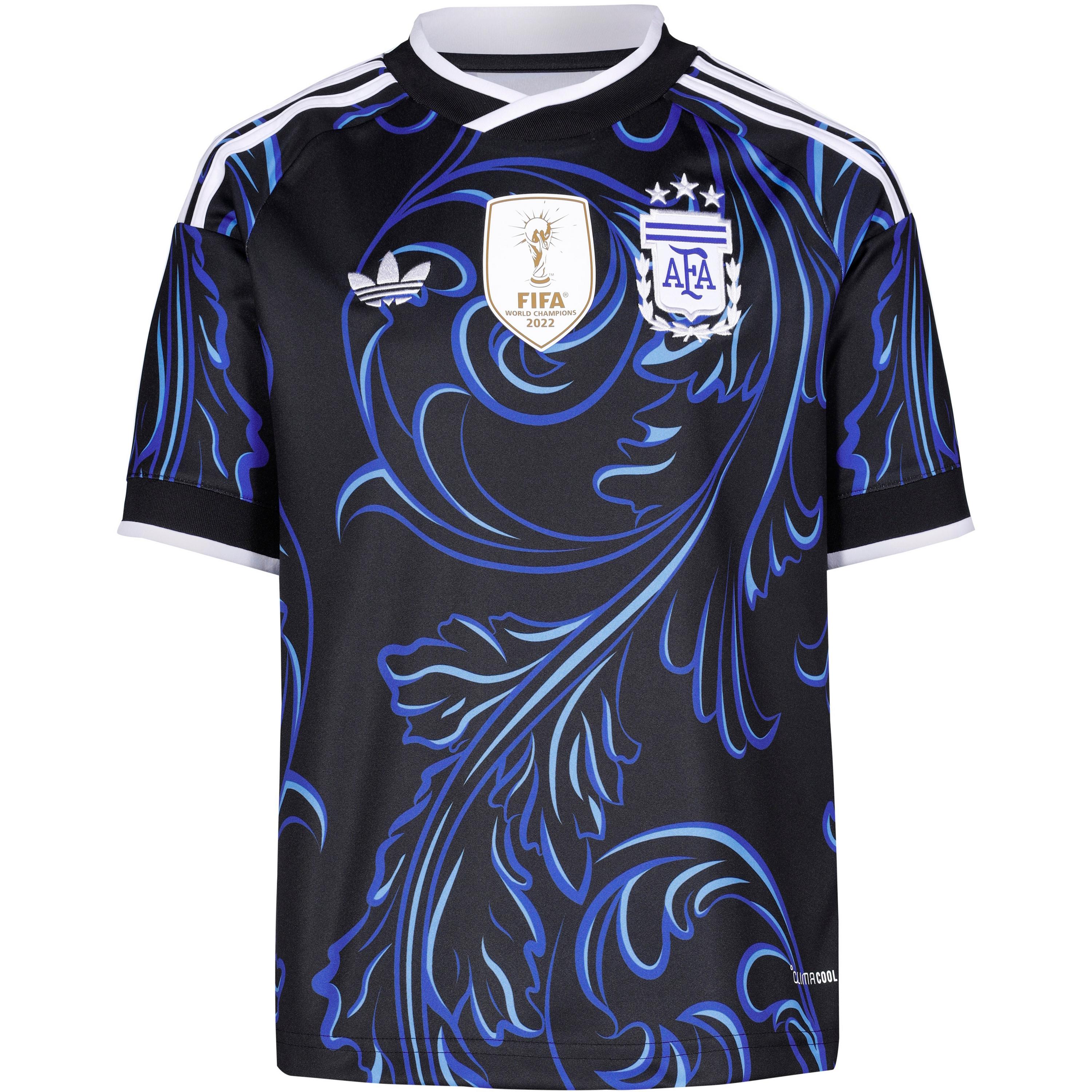 adidas WM 2026 Argentinien Auswärts Teamtrikot Kinder