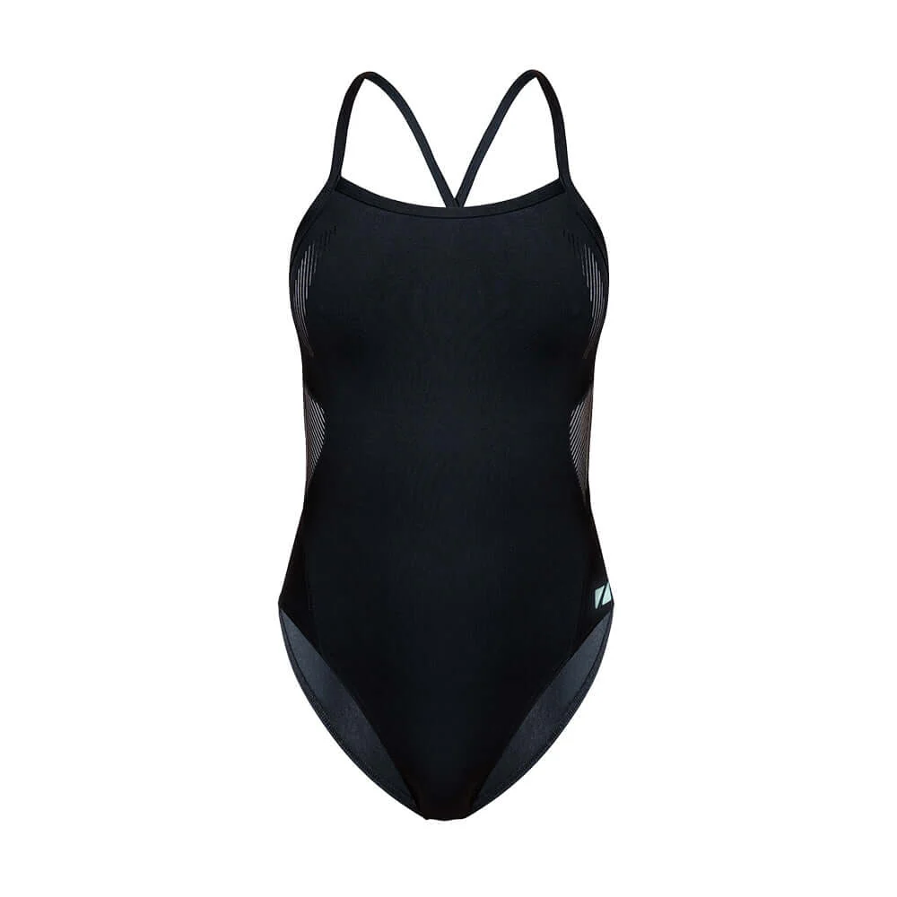 ZONE3 WOMEN'S STRAP BACK SWIMSUIT 