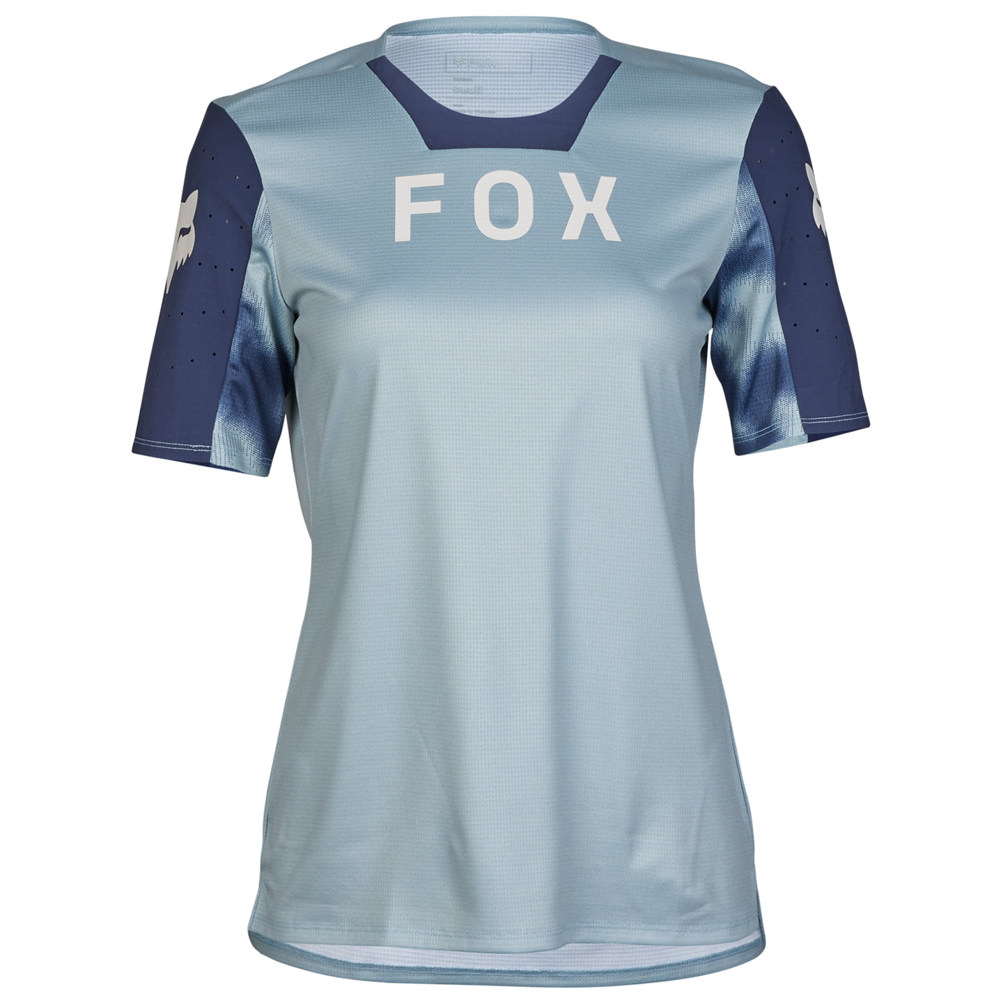 FOX Damen Defend Taunt Bikeshirt, Größe L, Radtrikot, Fahrradbekleidung