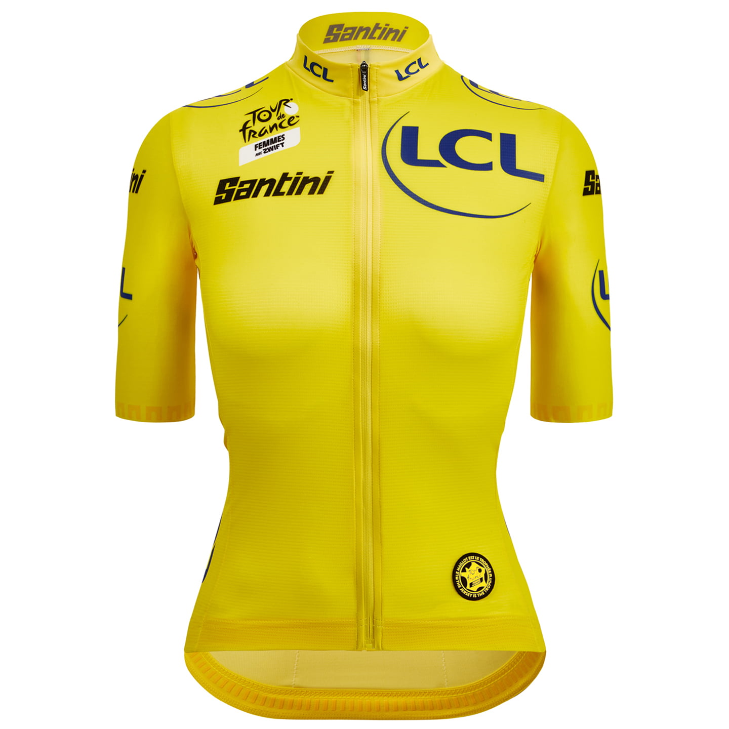 TOUR DE FRANCE Gelbes Trikot 2024 Damentrikot, Größe XL