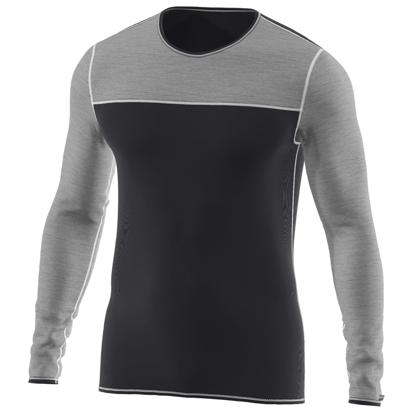 LÖFFLER Langarm-CB Transtex Merino Radunterhemd, für Herren, Größe M