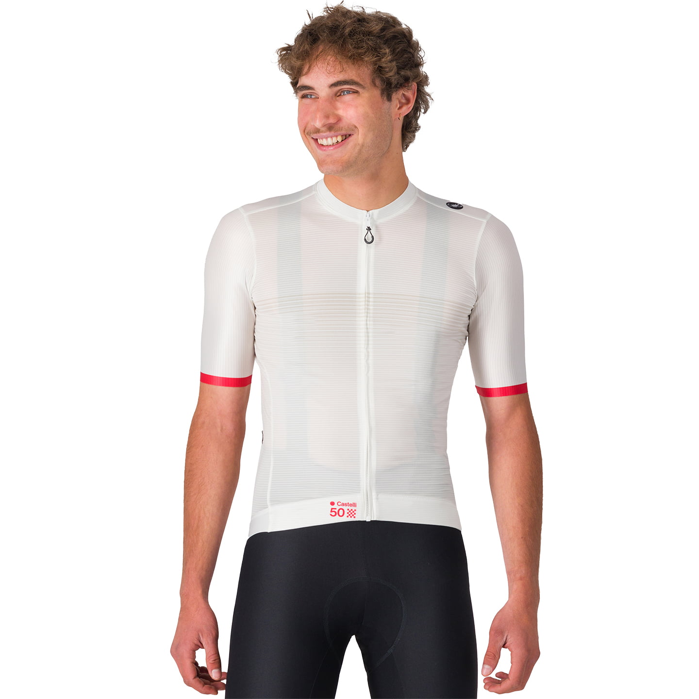 CASTELLI Espresso 50 Jahre Edition Kurzarmtrikot, für Herren, Größe 2XL,