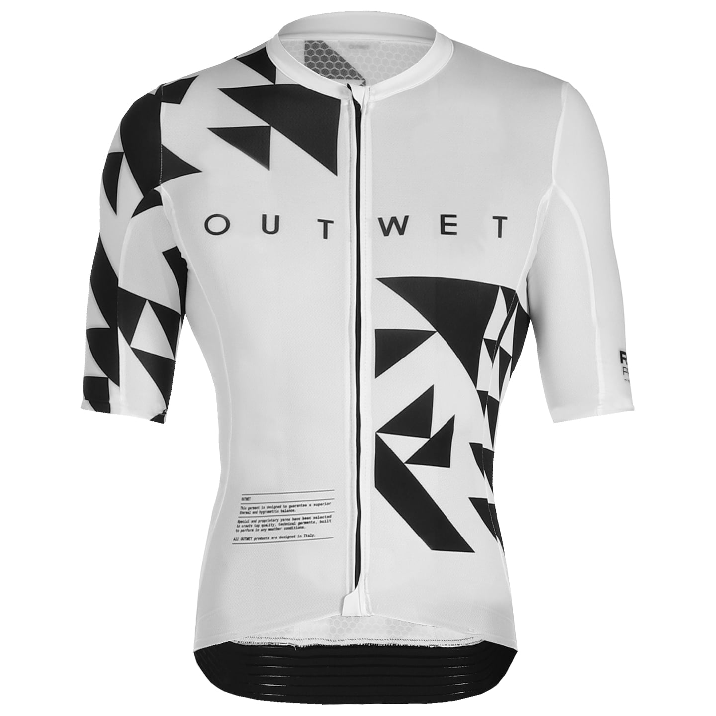 OUTWET RS PRO 1.0 Arrow Kurzarmtrikot, für Herren, Größe 2XL, Fahrradtrikot,