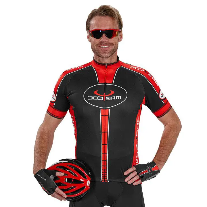 Fahrradtrikot, BOBTEAM Kurzarmtrikot Infinity, für Herren, Größe 3XL,
