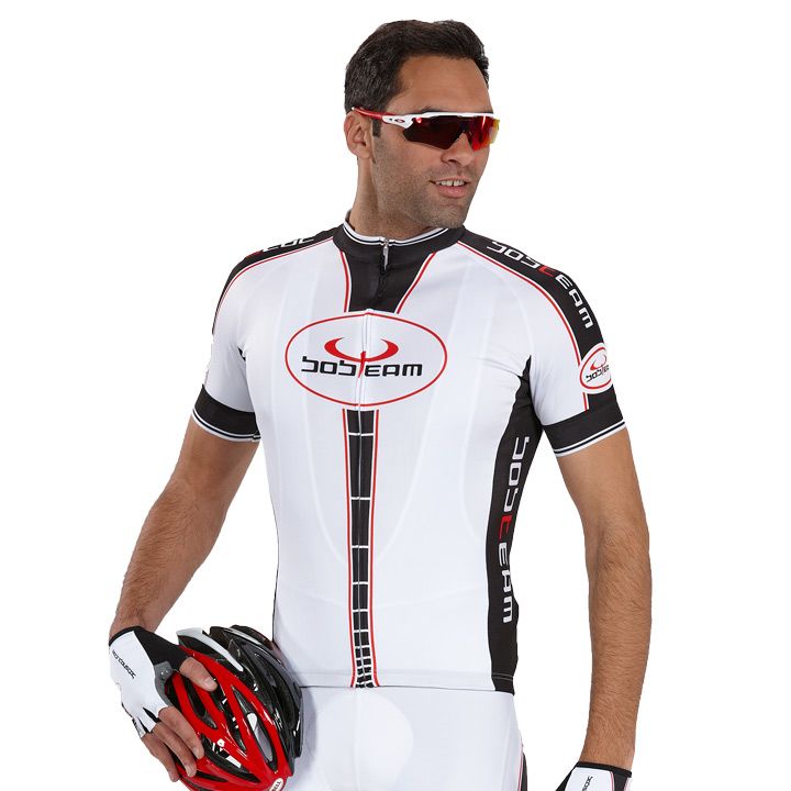 Radtrikot, BOBTEAM Kurzarmtrikot Infinity, für Herren, Größe L,