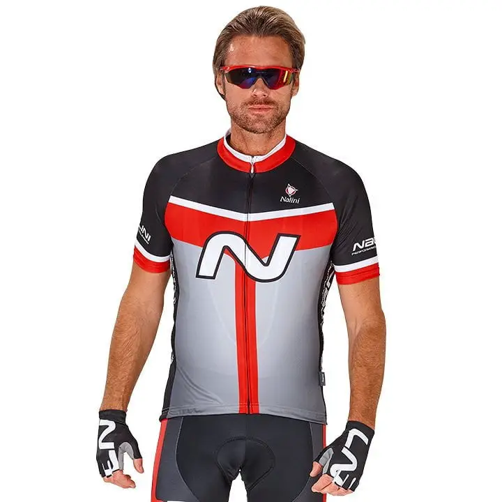 NALINI PRO Navision Kurzarmtrikot, für Herren