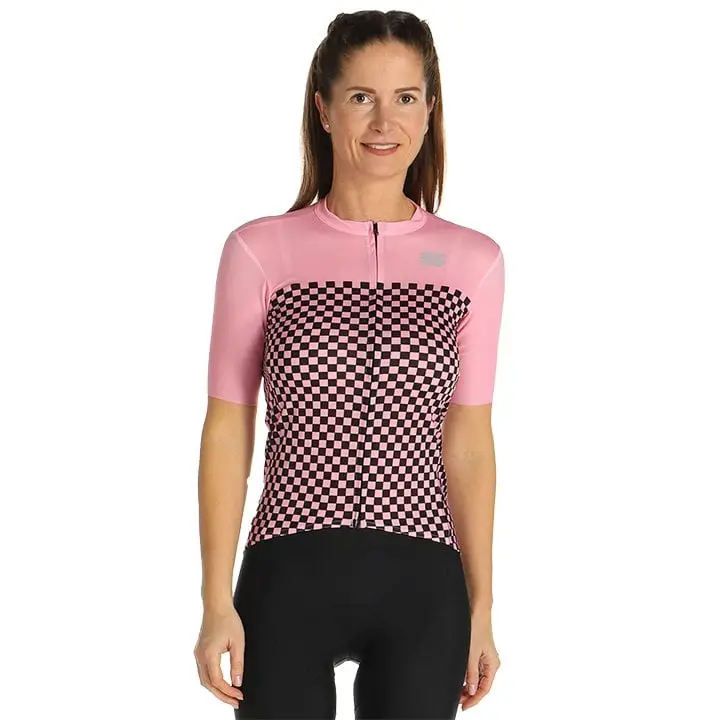 SPORTFUL Damentrikot Checkmate, Größe XL, Rennradtrikot,