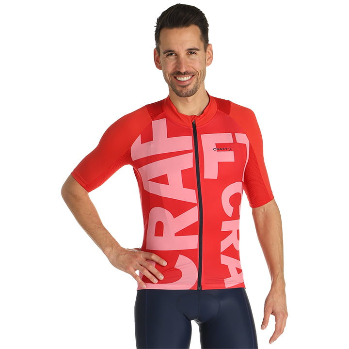 CRAFT ADV Endur Graphic Kurzarmtrikot, für Herren, Größe L, Radtrikot,