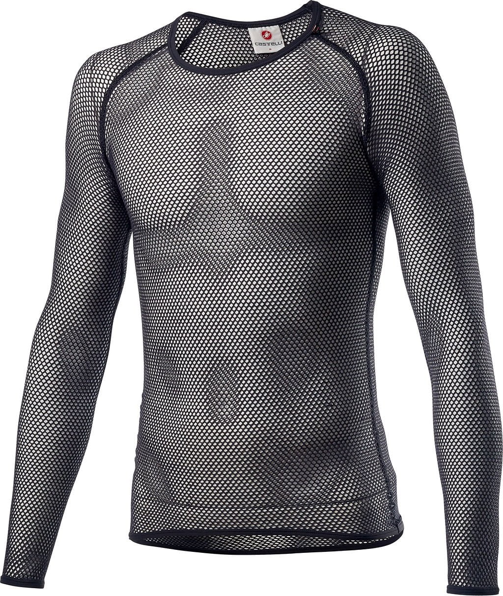 CASTELLI Langarm-Miracolo Wool Radunterhemd, für Herren, Größe 2XL